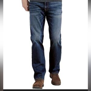 Lucky Brand Men's Dark Blue Slim Jeans